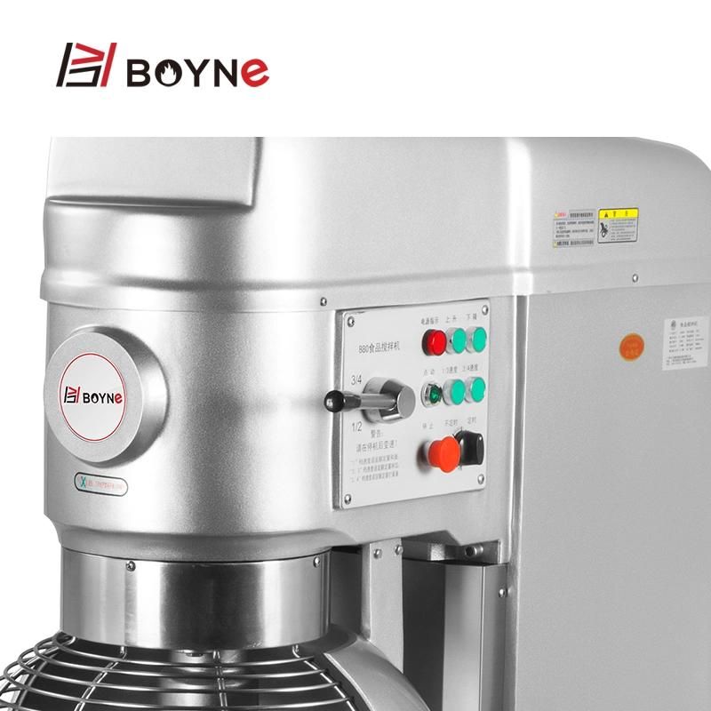 Big Capacity 80 Liter Bakery Planetary Food Mixer