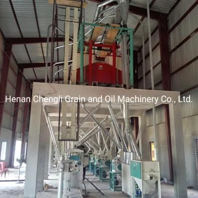 Complete Set 200tpd Wheat Grain Mill Machine to Make Flour Factory Automatic Wheat Flour ...