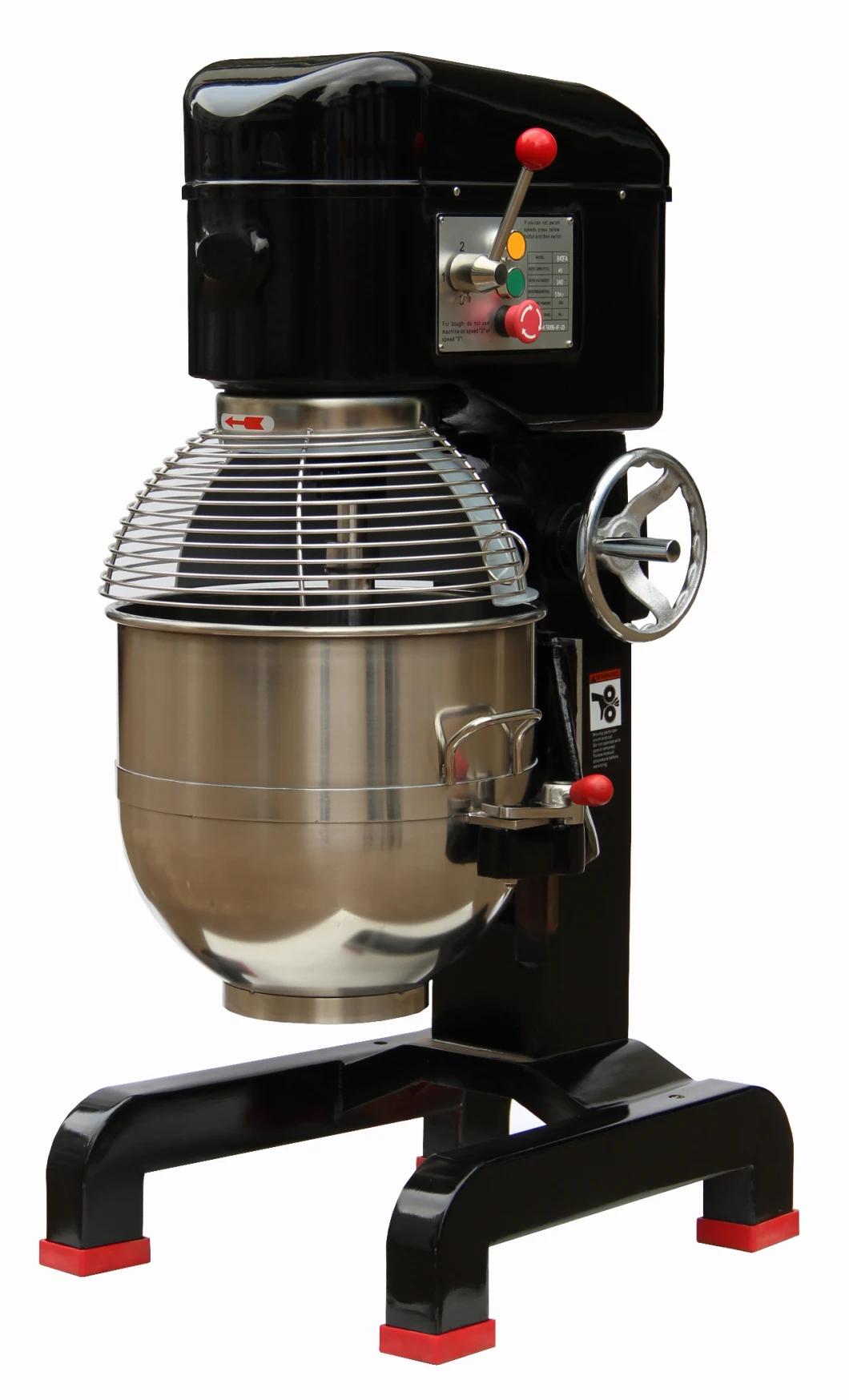 Hongling Bakery Equipment 60L 25kg Dough Mixer Planetary Food Mixer with Hand Lifter Only