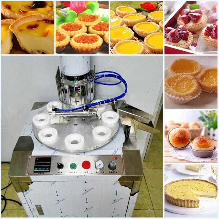 Cheese Tart Forming Production Line Tart Pastry Making Machine