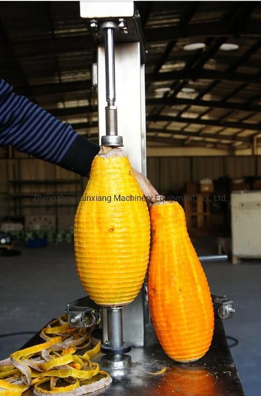 Fruits and Vegetables Pumpkin Papaya Peeling Processing Machine