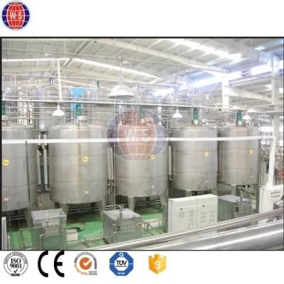 Ws Aseptic Uht Milk Production Line Turnkey Project