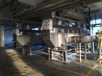 Continuous Horizontal Fluid Bed Dryer/Vibration Fluidized Bed Drying Machine