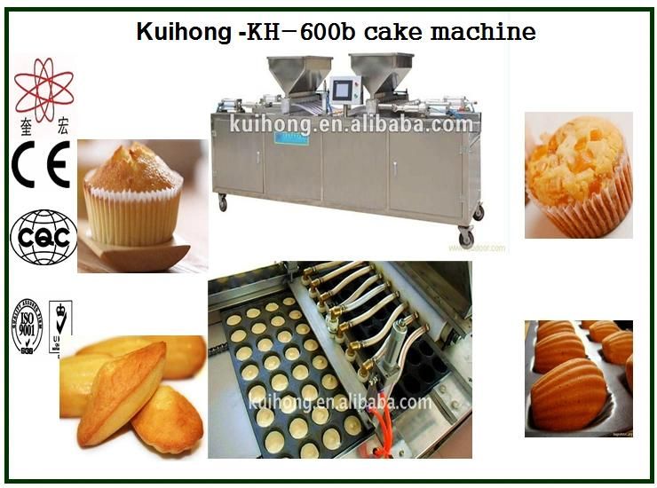 Ce Approved Cake Maker Machine for Sponge Cake and Cup Cake