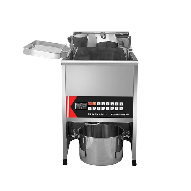 Commercial Equipment Stainless Steel Snack Chicken French Fries Deep Fryer for Restaurant