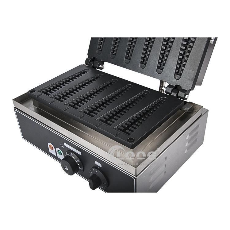 Commercial Lolly Stick Waffle Maker 6PCS Waffle on a Stick Machine for Sale