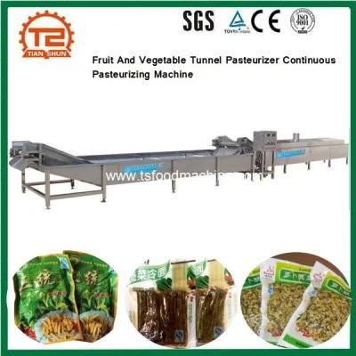 Pasteurization Plant in Fruit and Vegetable Tunnel Pasteurizer Continuous Pasteurizing ...