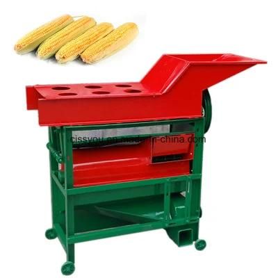 Combined Corn Maize Sheller Threshing and Peeling Processing Machine