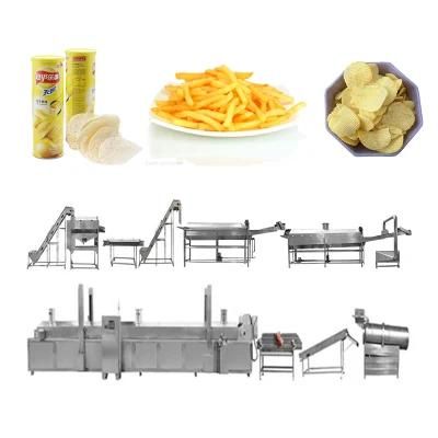 Full Automatic Potato Chips Production Line Full Automatic Potato Chips Production Line ...