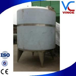 Three Layers Stainless Steel Mixing Tank with Agitator