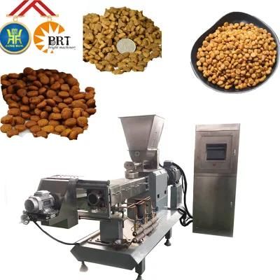 Dog Cat Bird Pet Feed Extruder Animal Dry Puffed Food Making Machine