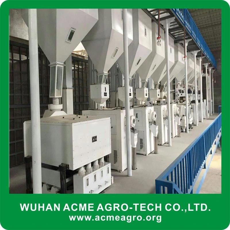 Acme High Quality Complete Set Rice Milling Processing Machinery Plant