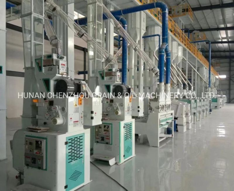 Clj Manufacture Complete Set of Rice Milling Machine 150-300tpd Auto Rice Milling Plant