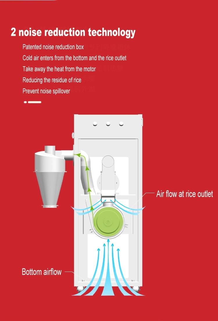 Auto Electric Mini Rice Mill Machine