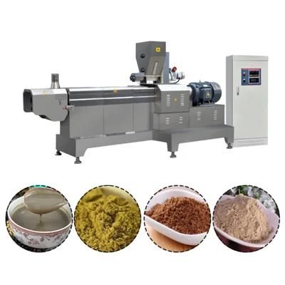 Automatic Extrusion Instant Baby Cereal Powder Process Line Making Machines Production ...