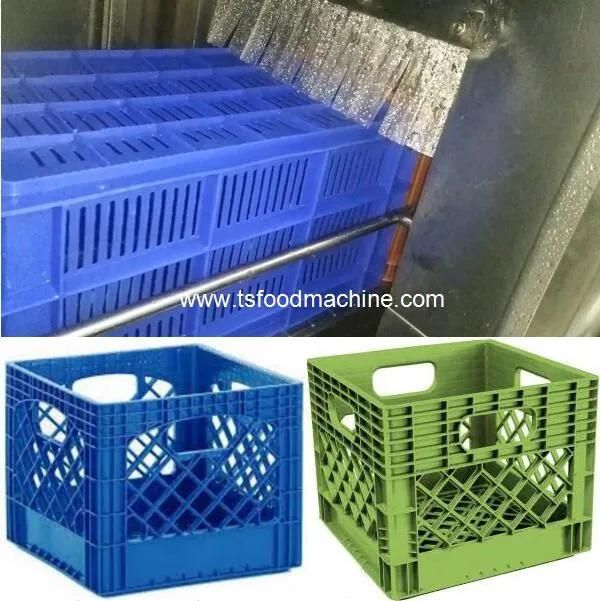Plastic Crate Washing Tray Cleaning Washer Machine for Food Industry