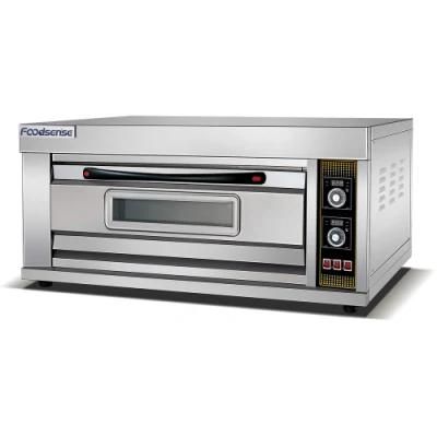 Industrial Bread Cake Shop Stainless Steel Electric Baking Oven 1 Deck 1 Tray for Sale