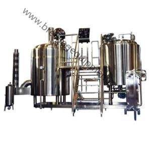 Hot Liquor Tank 2 Vessel 1000L 5000L Commercial Beer Brewing Equipment