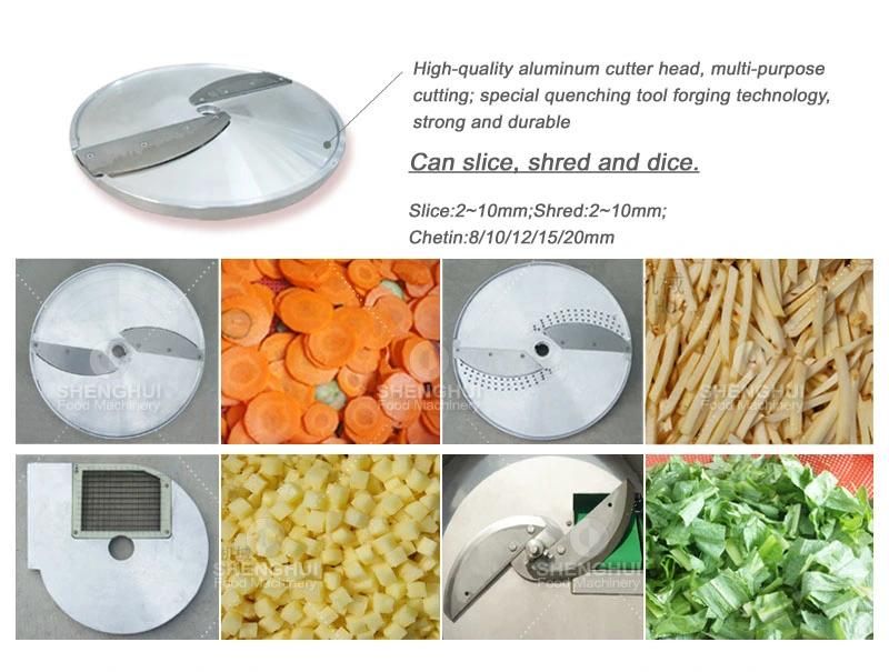 High Efficient Potato/Carrot/Vegetable/Fruit/Lemon/Apple Cutting/Cutter Machine with CE Certification