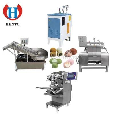 High Efficiency Electric Fruit Mochi Ice Cream Production Line