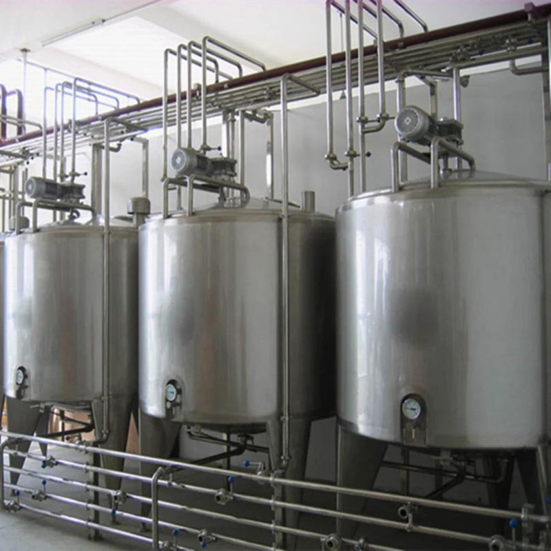 Sanitary Steam Electric Heating Stainless Steel Assy Tank with Agitator Price