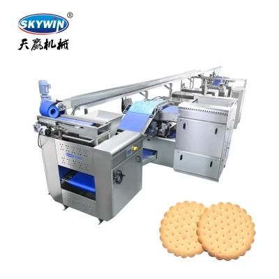 Skywin Snack Food Machinery Industrial Biscuit Molding Machine Cracker Production Line ...