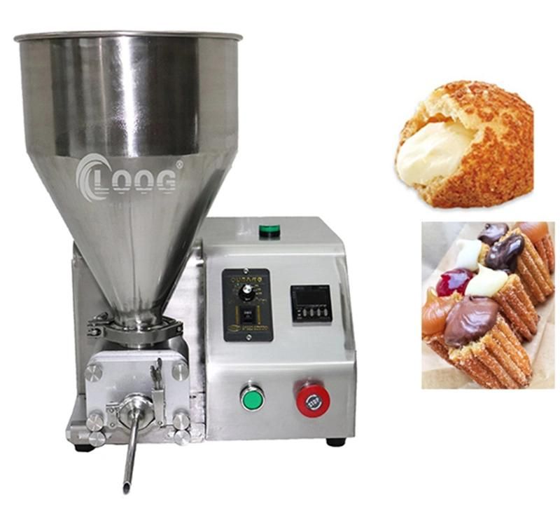 Wholesale Price Commercial Portable Electric Jam Filled Cake Injection Tool Electric Puff Cream Filling Machine for Sale