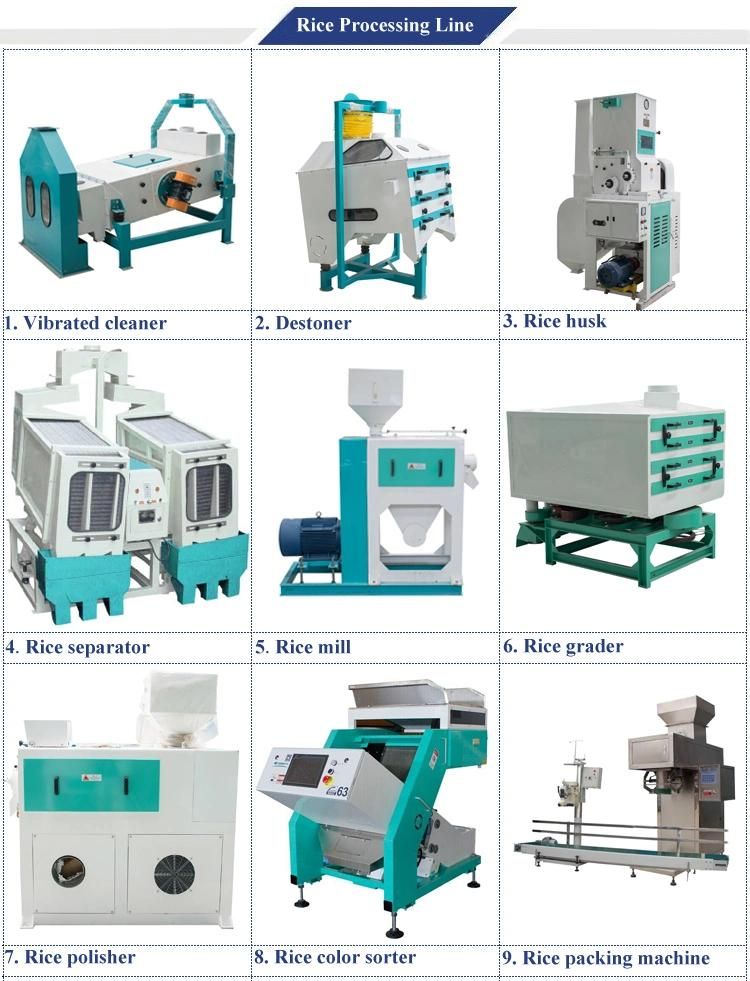 30 Tons Complete Rice Milling Plant Rice Mill Machine Price Small Scale Rice Mill Machinery