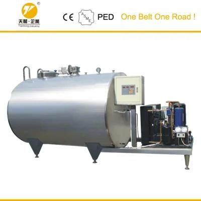 Stainless Steel Milk Cooling Storage Tank