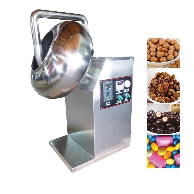 Tablet/Chocolate/Nuts/Sugar Coating Machine for Leisure Snacks and Pharmaceutical