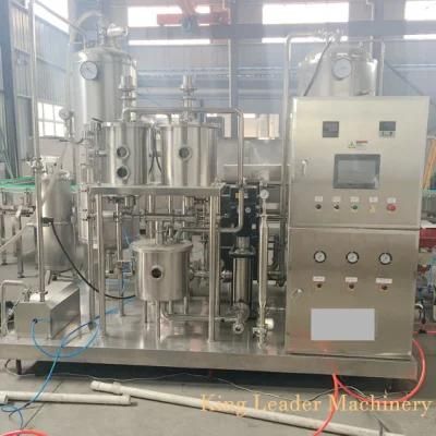 Automatic Carbonated Soft Drink Mixing Machine