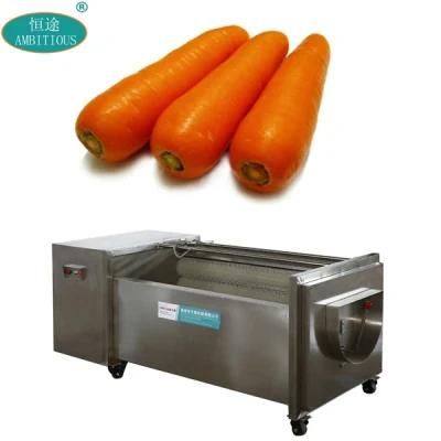 Brush Vegetable Washing Machine Water Spray Brush Carrot Washer