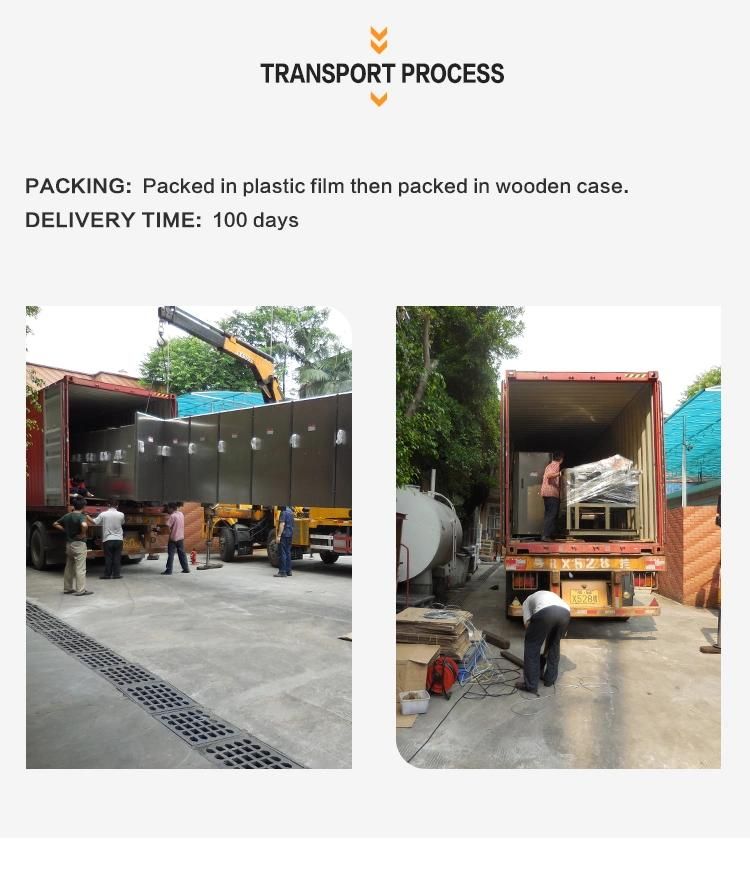 Custom Automatic 35 Pieces 5 Meters Long Baking Tray Wafer Production Line