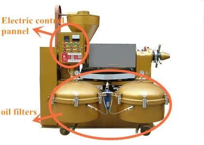 Automatic Peanut Soybean Sesame Oil Mill with Filter
