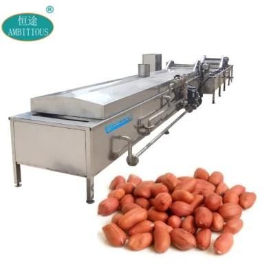 Continuous Groundnut Peanut Blanching Machine