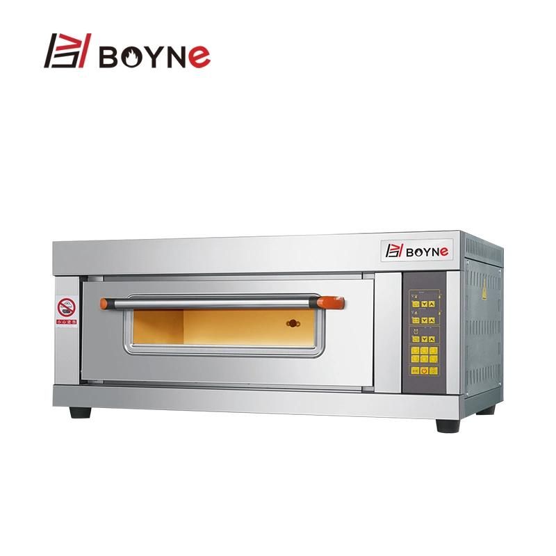 Micro Controlled Electric Deck Oven Single Deck 1 Trays Oven