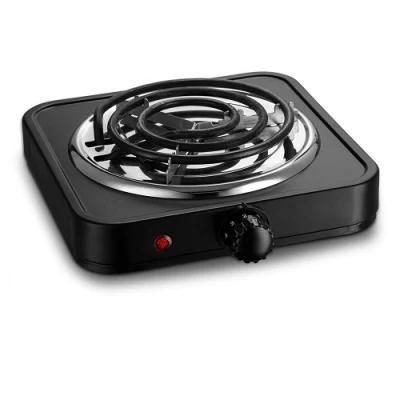 Single Hot Plate 1000W Coiled Plate Electric Stove Cooktops