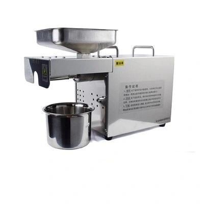 Mini New Type Stainless Steel Cold Coconut Oil Press Machine Oil Extraction Machine Pil ...