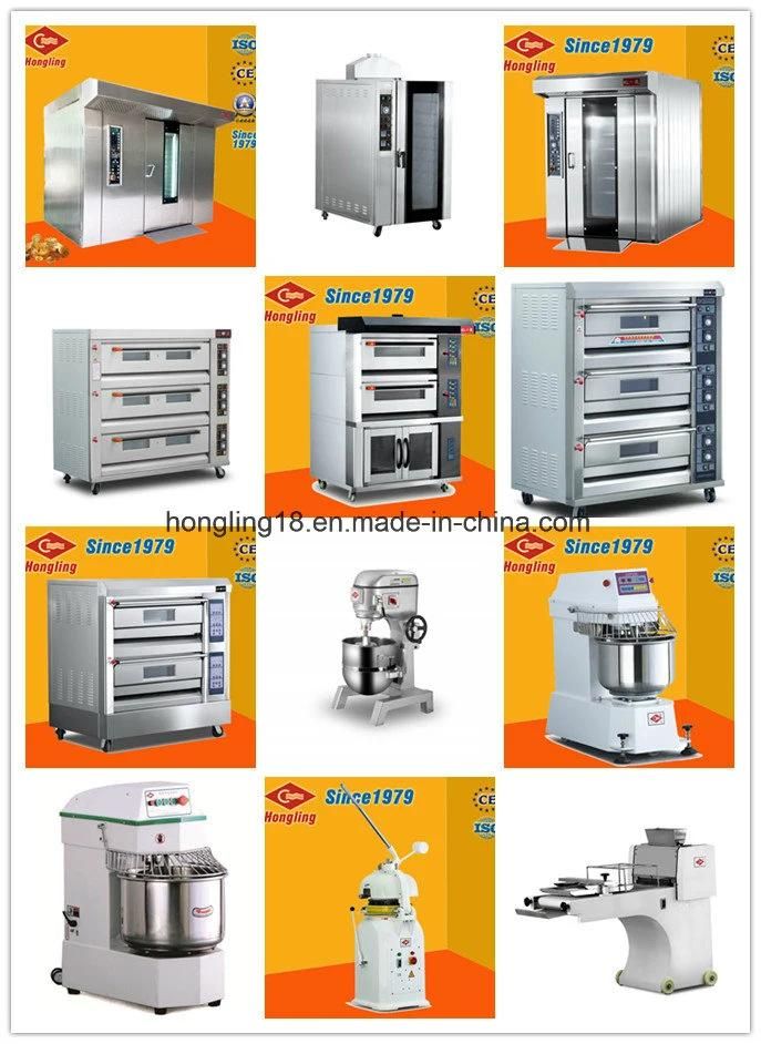 Steel Stainless 3 Deck 6 Tray Electric Oven (Large Glass With Door Glue)