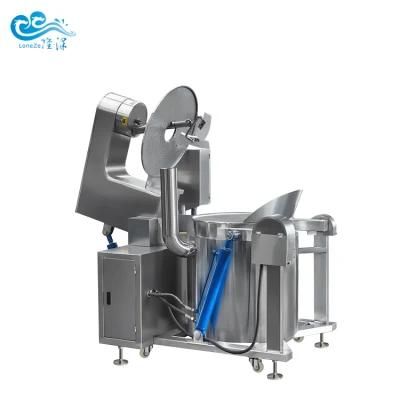 China Supplier Automatic Butterfly Caramel Industrial Gas Heated Popcorn Maker Machine ...