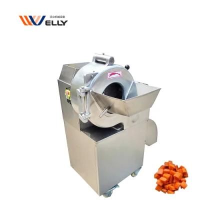 Widely Used Coconut Onion Cubes Dried Mango Pumpkin Dicing Machine 400-1000kg/H