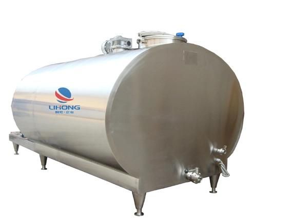 Stainless Steel Horizontal Juice Storage and Cooling Vat