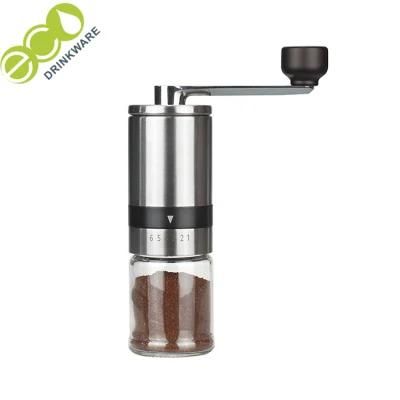 Cg002 China Wholesale Stainless Steel Mini Manual Coffee Grinder