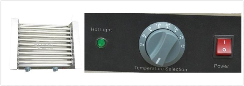 Ce Approved Big Capacity Sausage Roasting Machine Electric Hot Dog Roller Grill Maker Hot Dog Machine for Sale