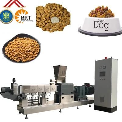 Full Production Line Pet Dog Food Extruder / Dog Food Making Machine / Equipment for The ...