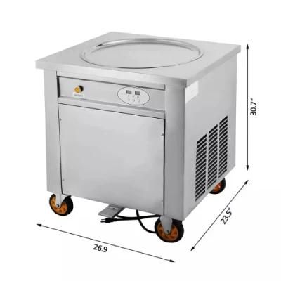 Street Food Mini Fried Ice Cream Roll Machine Fried Ice Cream Machine