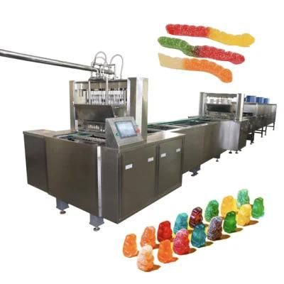Confectionery Hard Soft Lollipop Gummy Automatic Candy Making Machine