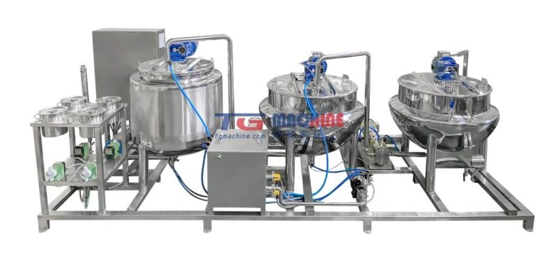Health Organics Green Gummy Candy Making Machine Gummy Jelly Candy Production Line for Sweet Candy Jelly Machine