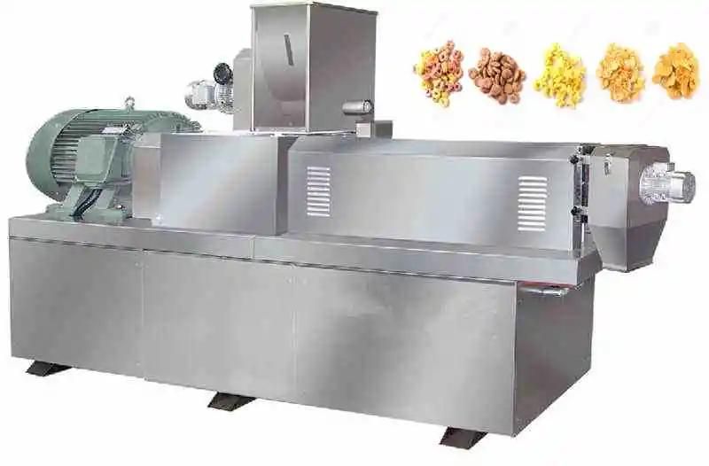 China Automatic Extrusion Breakfast Flakes Food Maker