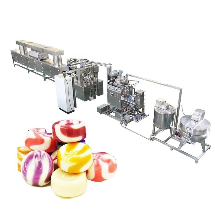 Automatic Hard Candy Making Forming Machine Depositing Line